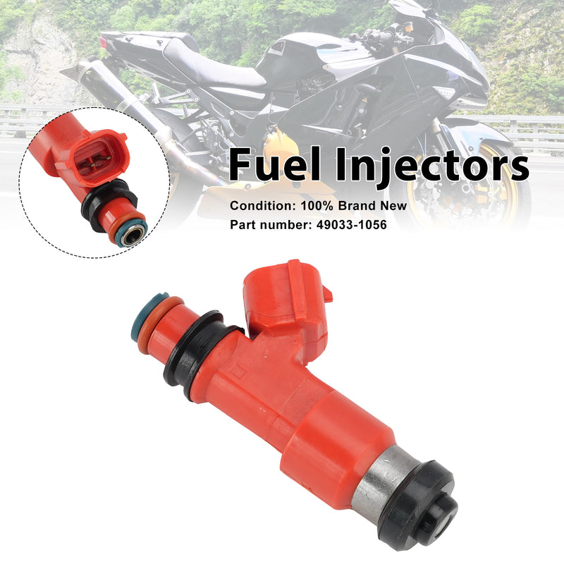Kawasaki Ninja ZX12R ZX1200 2002-2003 Fuel Injectors 49033-1056
