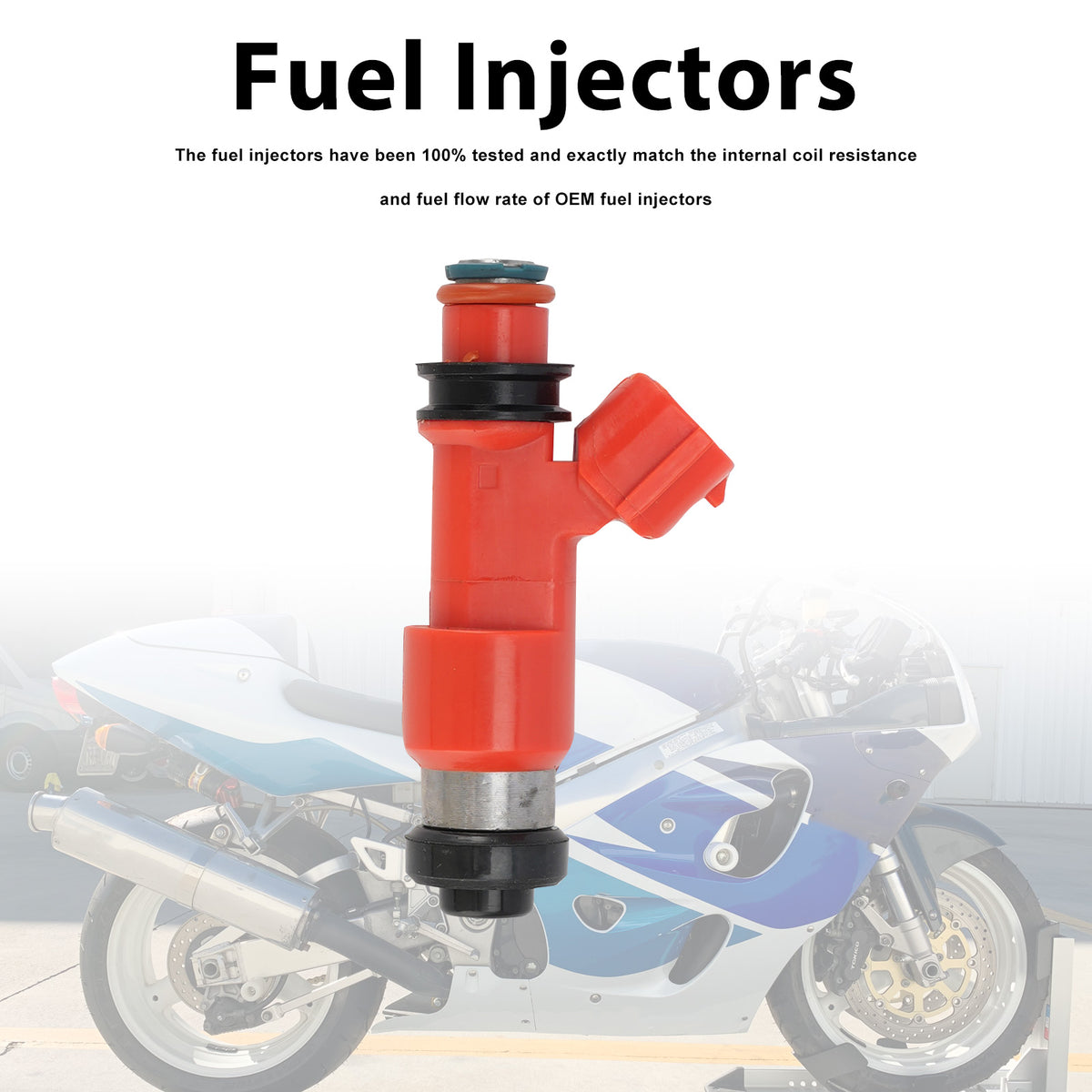Suzuki GSXR750 GSX-R750 1998-1999 Fuel Injectors 15710-33E00