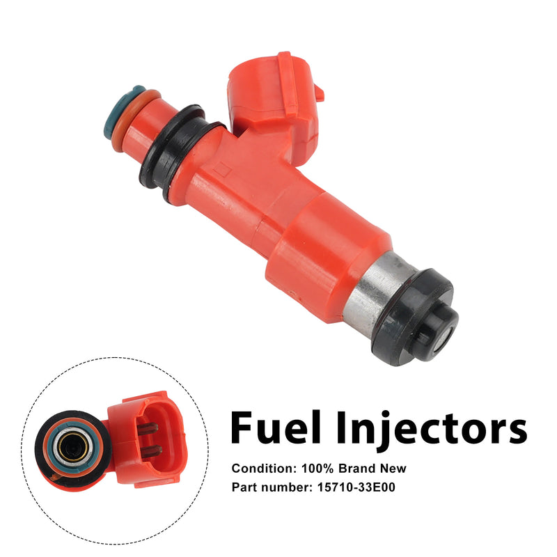 Suzuki GSXR750 GSX-R750 1998-1999 Fuel Injectors 15710-33E00
