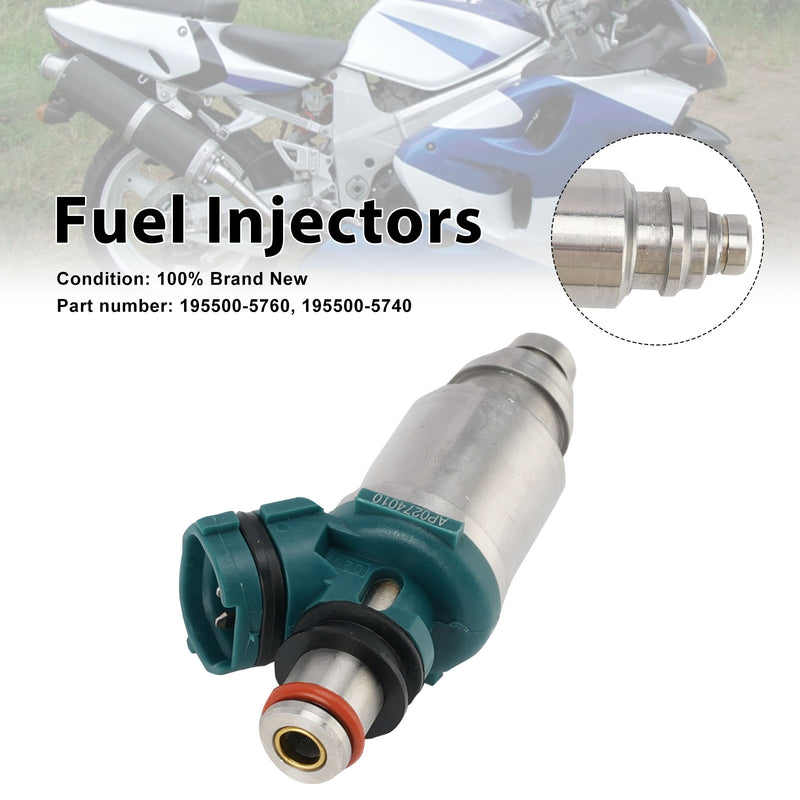 Suzuki TL1000 1998-2003 RSV1000 Fuel Injectors 195500-5760 195500-5740
