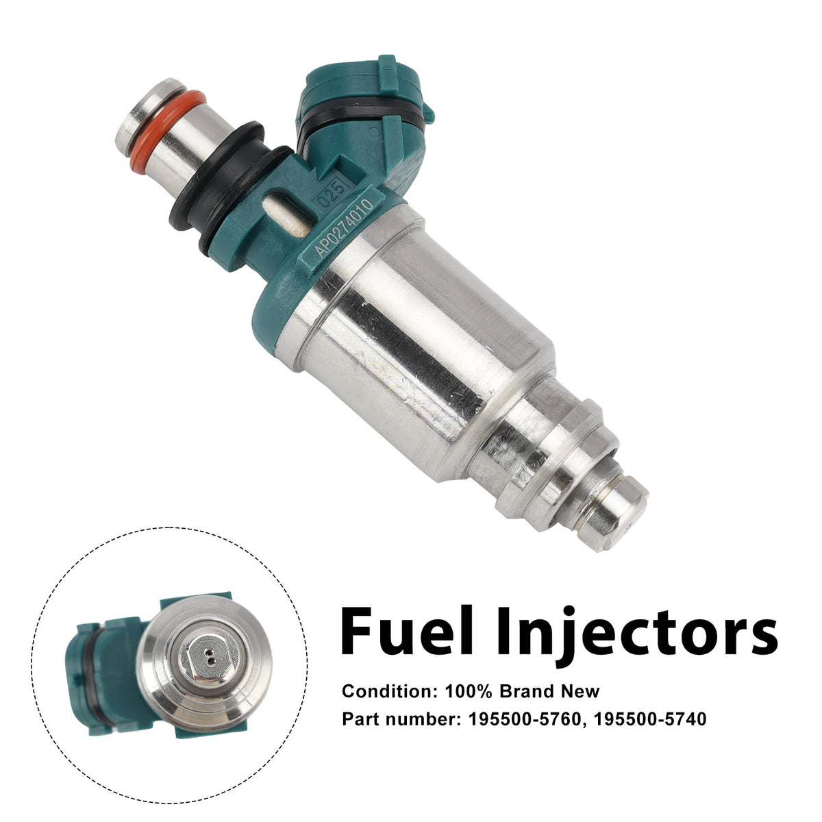 Suzuki TL1000 1998-2003 RSV1000 Fuel Injectors 195500-5760 195500-5740