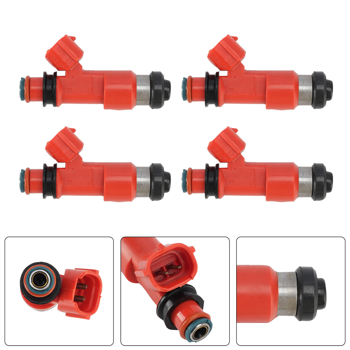 Kawasaki Ninja ZX12R ZX1200 2002-2003 4PC Fuel Injectors 49033-1056
