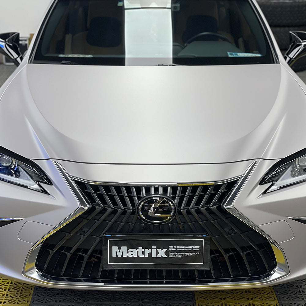 Liquid Metal Mercury Silver PET Car Wrap Film High Gloss Vehicle Wrap