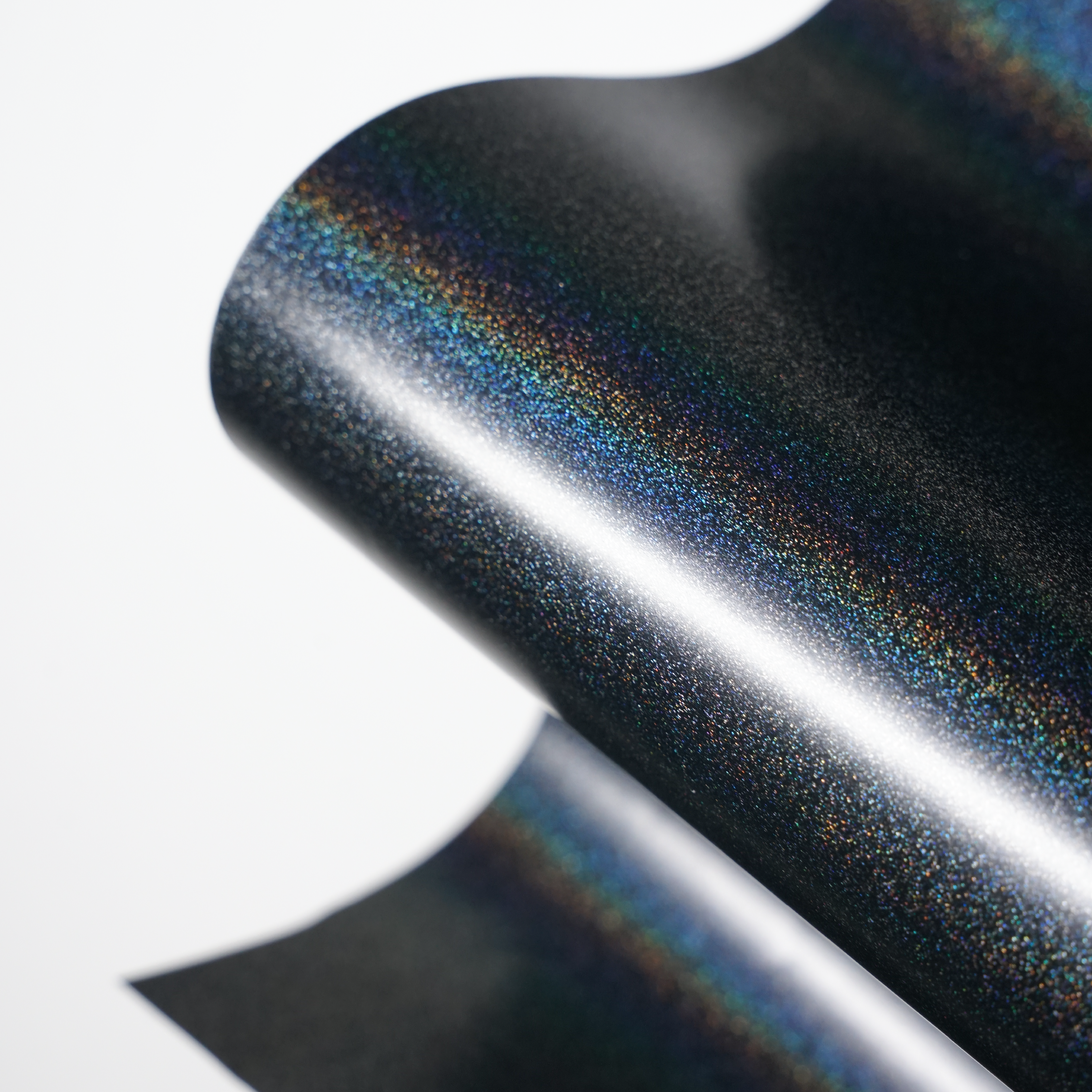 Matt Laser Black Vinyl Wrap