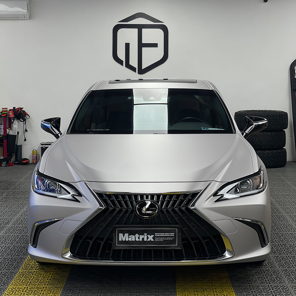 Liquid Metal Mercury Silver PET Car Wrap Film High Gloss Vehicle Wrap