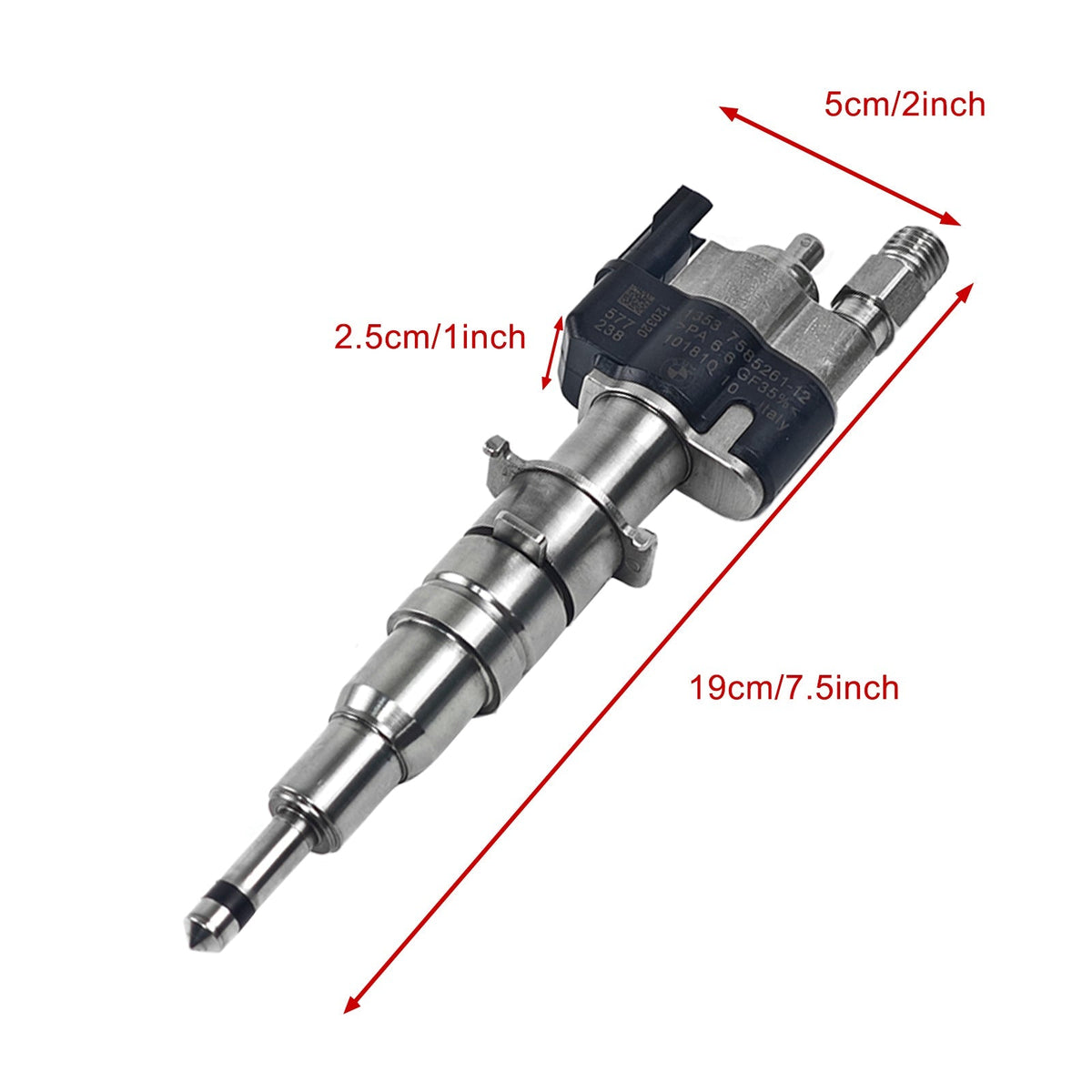 135375651 Fuel Injector 13537585261-12 Fit BMW N54 N63 335 535 550 750 X5 X6