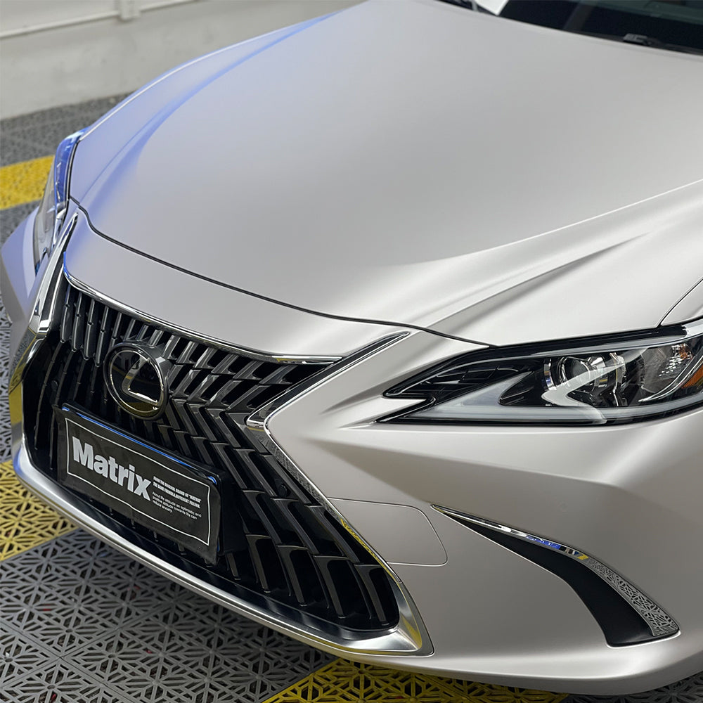 Liquid Metal Mercury Silver PET Car Wrap Film High Gloss Vehicle Wrap