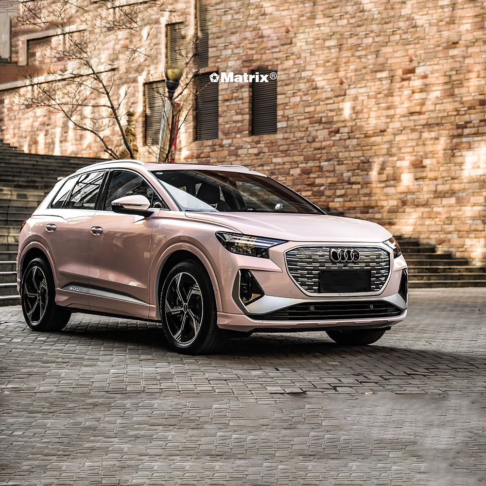 Bloom Pearl Pink PET Car Wrap Film High Gloss Vehicle Wrap