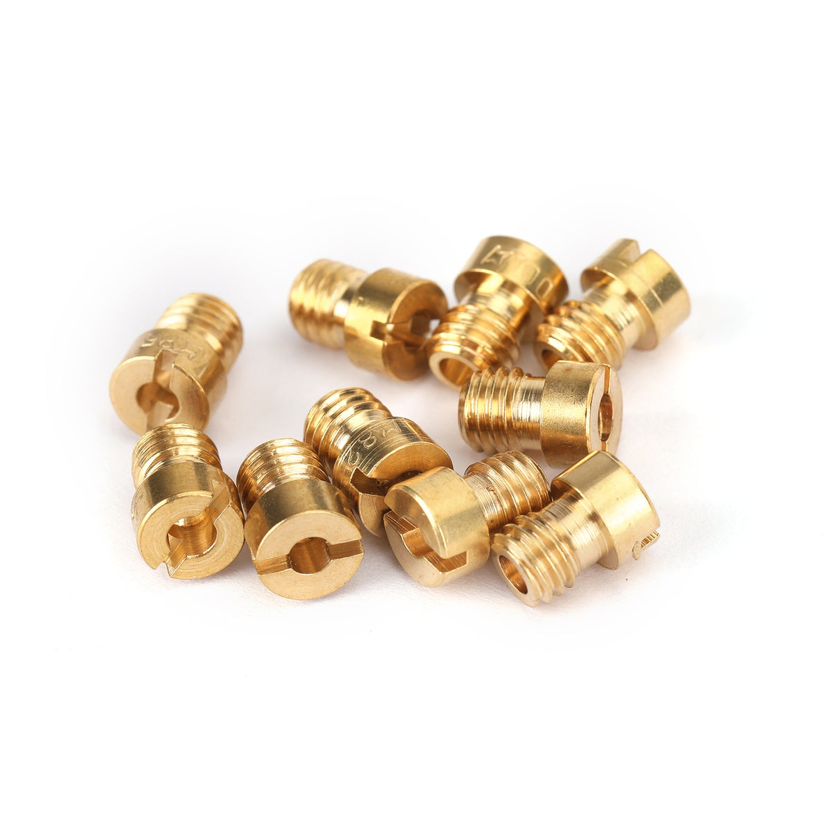 GY6 Motorcycle Scooter Carburetor PZ19 10set Round Head Main Jet 5mm 82-105