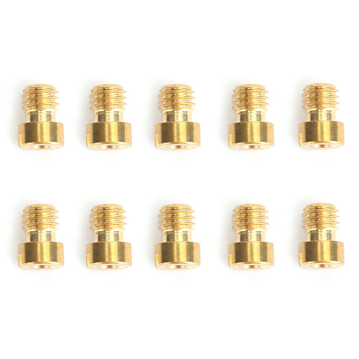 GY6 Motorcycle Scooter Carburetor PZ19 10set Round Head Main Jet 5mm 82-105