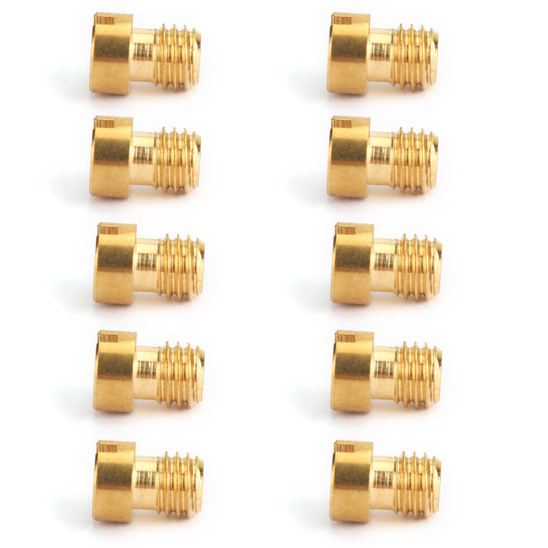 GY6 Motorcycle Scooter Carburetor PZ19 10set Round Head Main Jet 5mm 82-105
