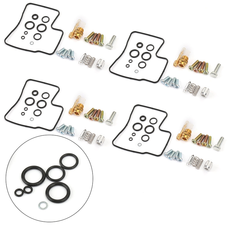 Honda VF700C VF700F VF750F replace 18-2432 4X Carburetor Repair Rebuild Kit