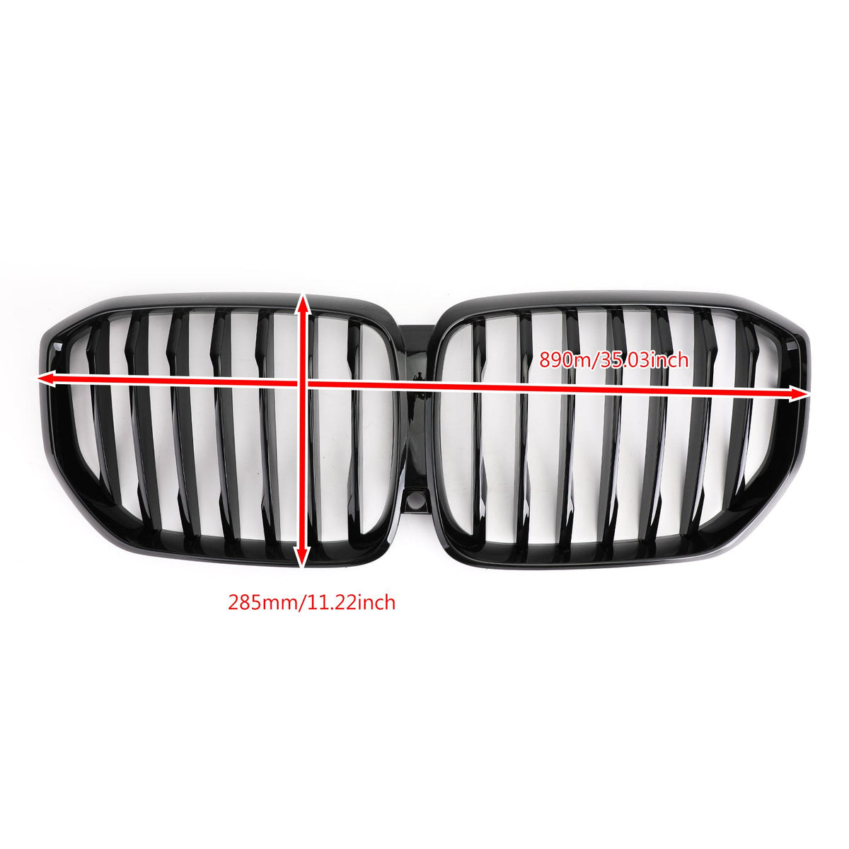 2018-2021 BMW X5 G05 Gloss Black Front Kidney Grill