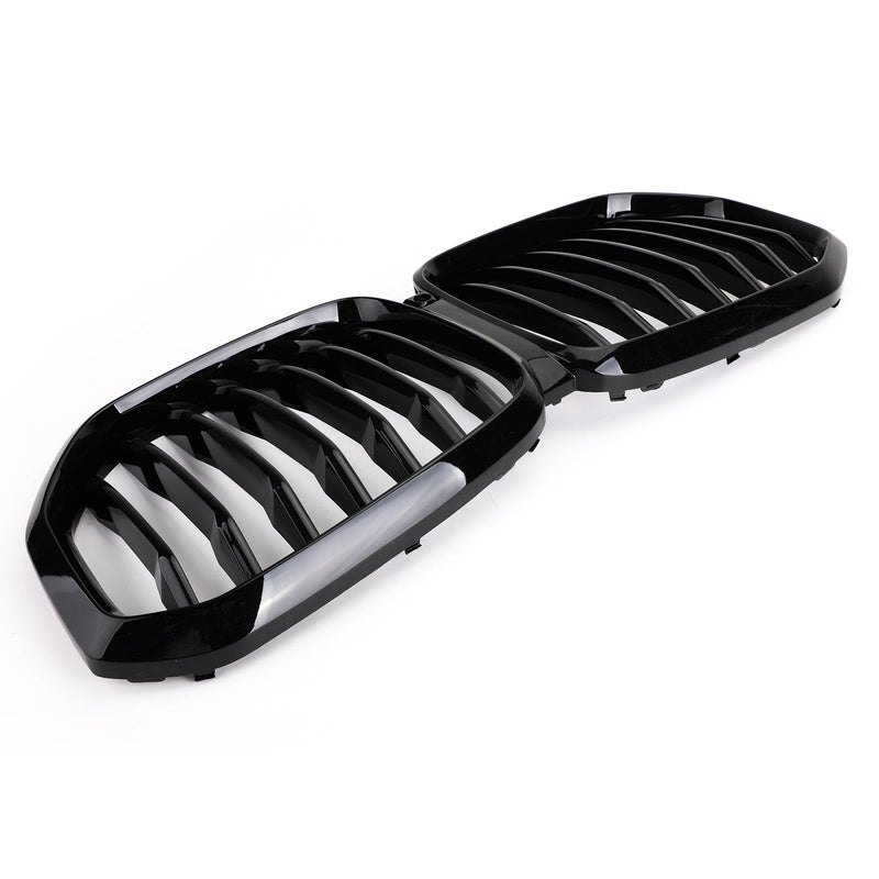 2018-2021 BMW X5 G05 Gloss Black Front Kidney Grill