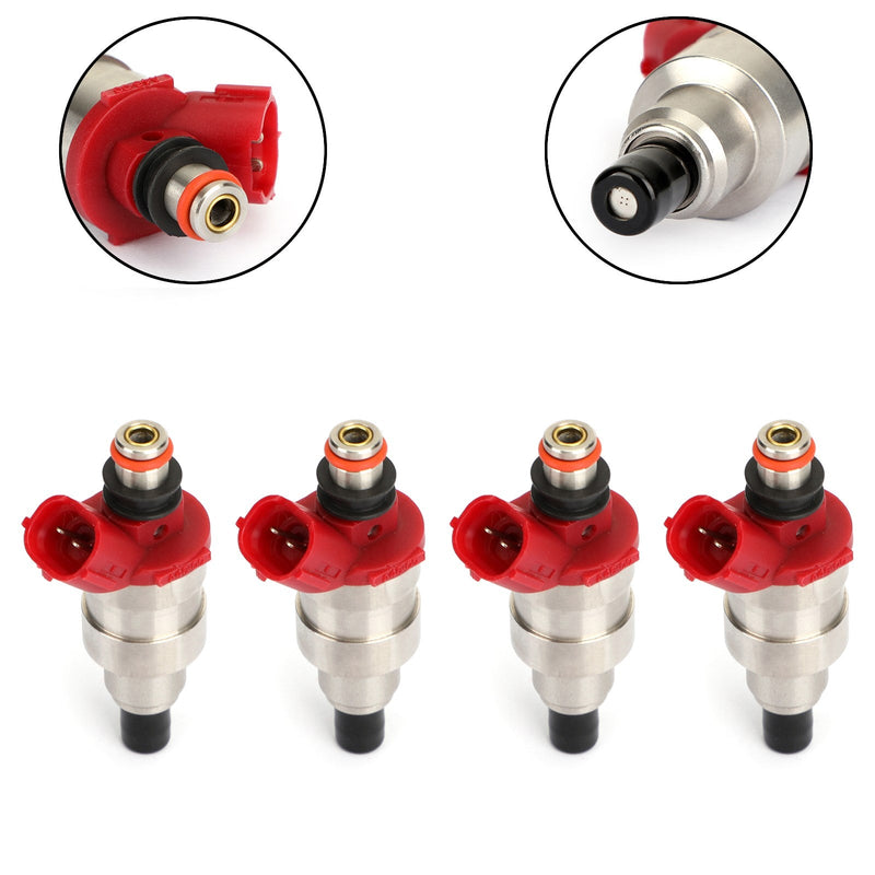 4Pcs Fuel Injectors G609-13-250 Fit Mazda B2600 MPV 2.6L