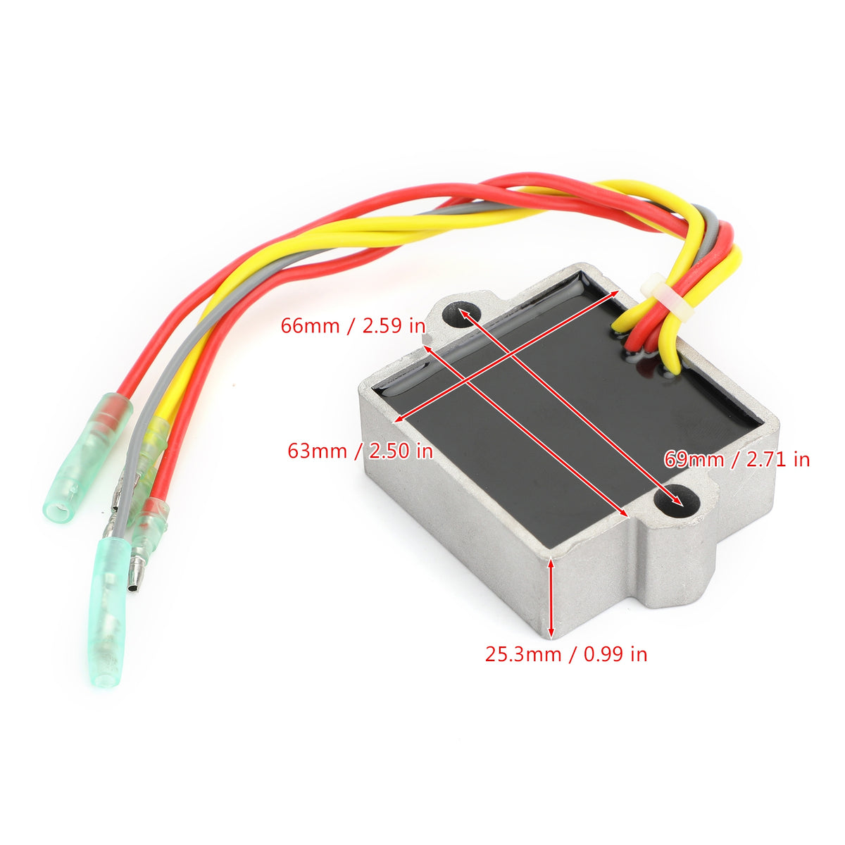 Mercury Mariner 883072T2 830179T 815279-5 NEW 5 Wire Rectifier Regulator