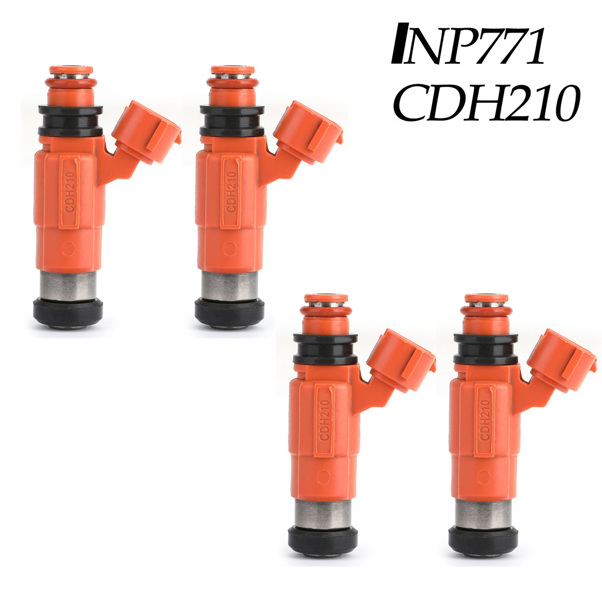 Yamaha F115 HP Outboard 2000-2011 4PCS Fuel Injectors CDH210 880887T