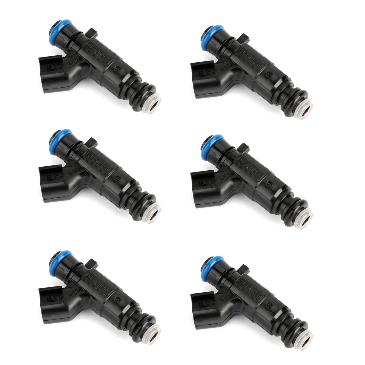 Cadillac CTS SRX 3.6L V6 2004-2008 0280156131 6PCS Fuel Injectors 12571159