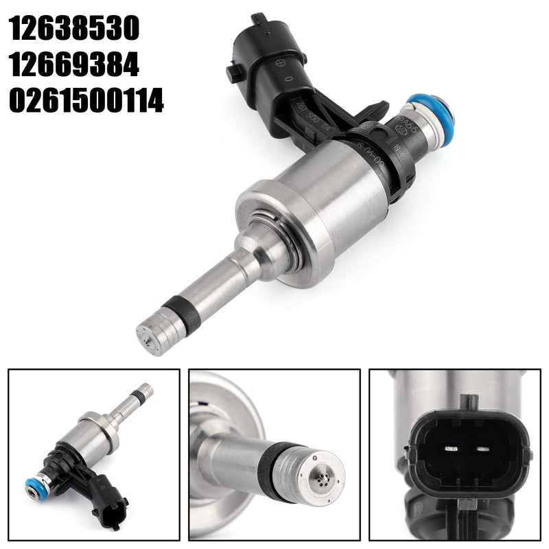Chevrolet Camaro Traverse Fit GMC Acadia CTS 1PCS Fuel Injectors 12638530
