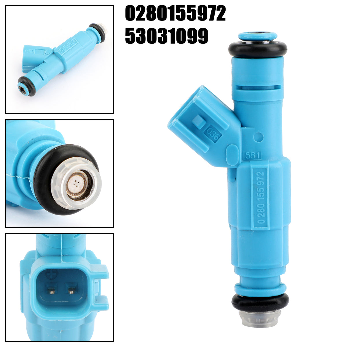 2002-2003 Liberty 3.7L V6 53031099 1PCS 0280155972 fuel injectors