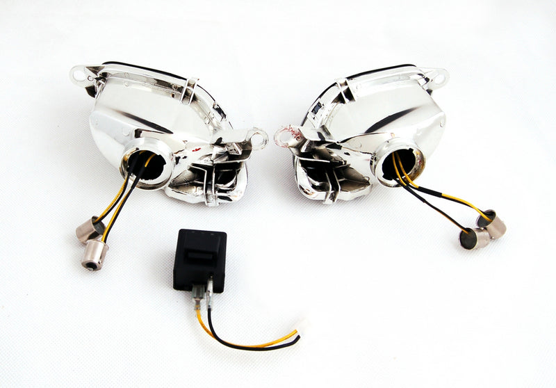 Suzuki Hayabusa GSXR1300 1999-2007 Smoke Front Turn Signals