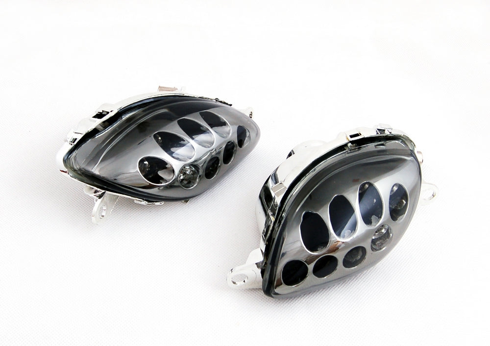 Suzuki Hayabusa GSXR1300 1999-2007 Smoke Front Turn Signals