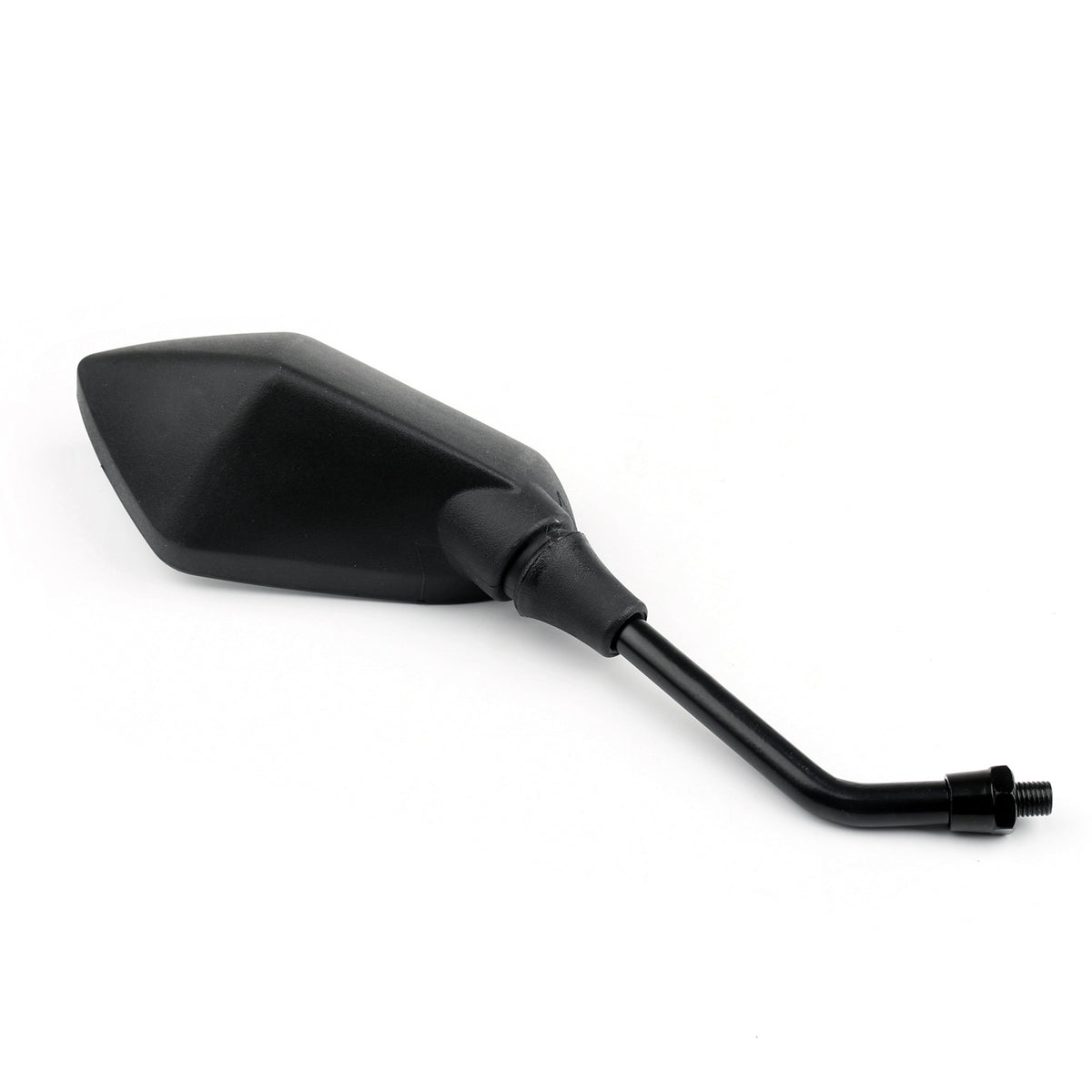 Honda Suzuki Kawasaki Motorcycle 10mm Black Rear View Side Mirrors