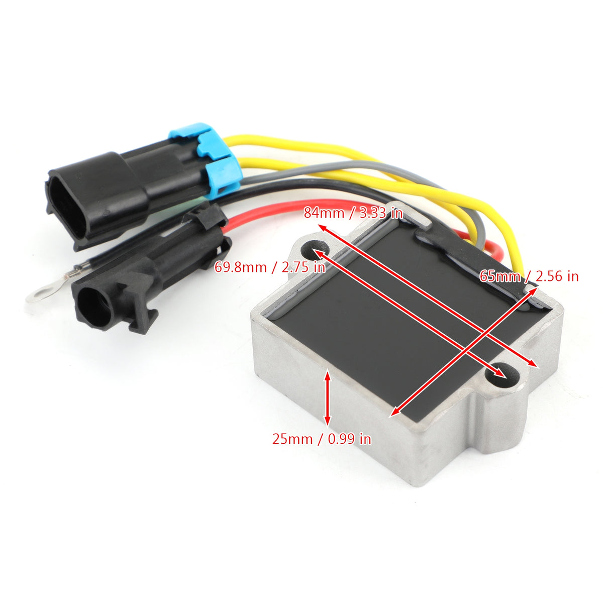 Mercury Mariner F 25-60 hp 4-Stroke Outboards 5 Wires Regulator Rectifier