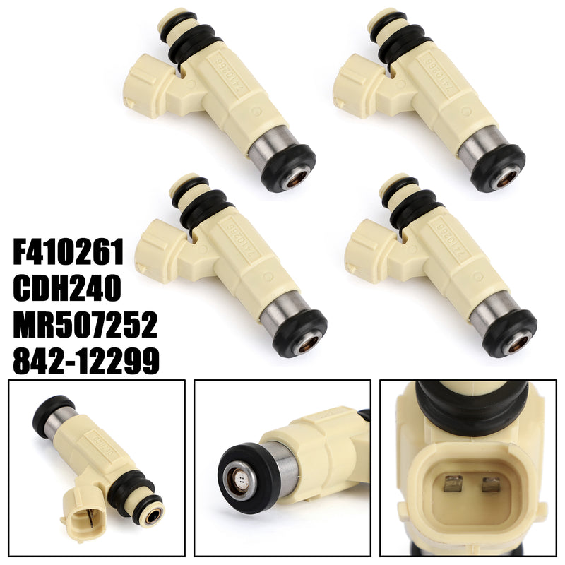 Mitsubishi Eclipse Lancer Chrysler CDH-240 842-12299 4PCS Fuel Injectors