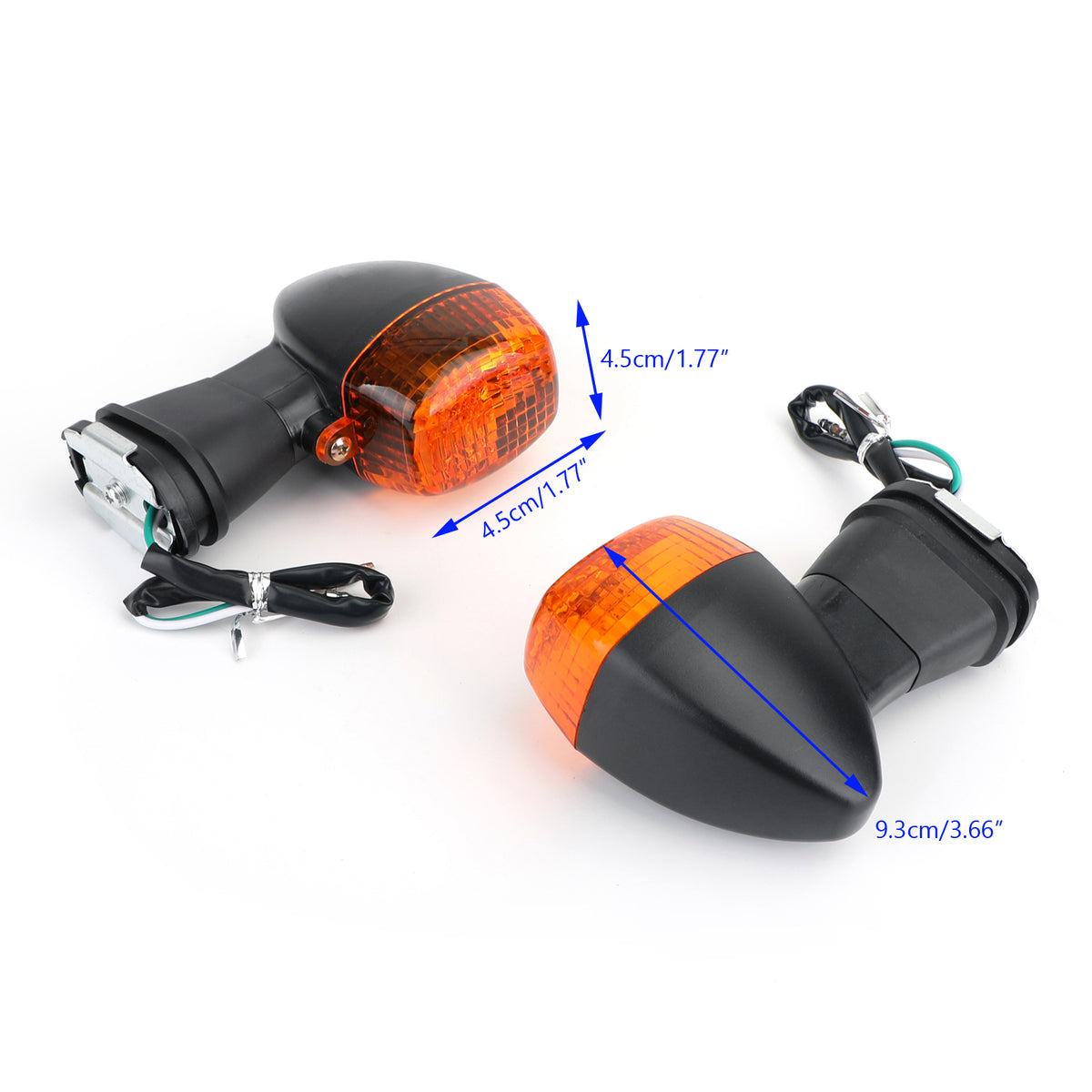 Kawasaki ZX-6R 7R 9R 12R EX 500R GPZ ZR-X ZX-R Smoke Front Rear Turn Signal