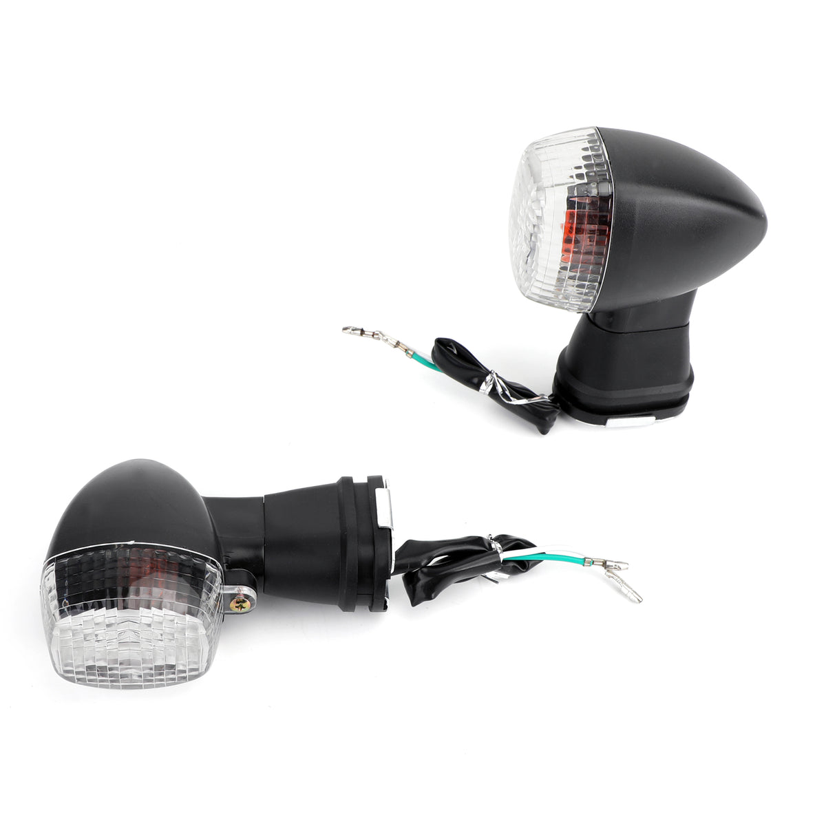 Kawasaki ZX-6R 7R 9R 12R EX 500R NINJA GPZ ZR-X ZX-R Clear Front Turn Signal