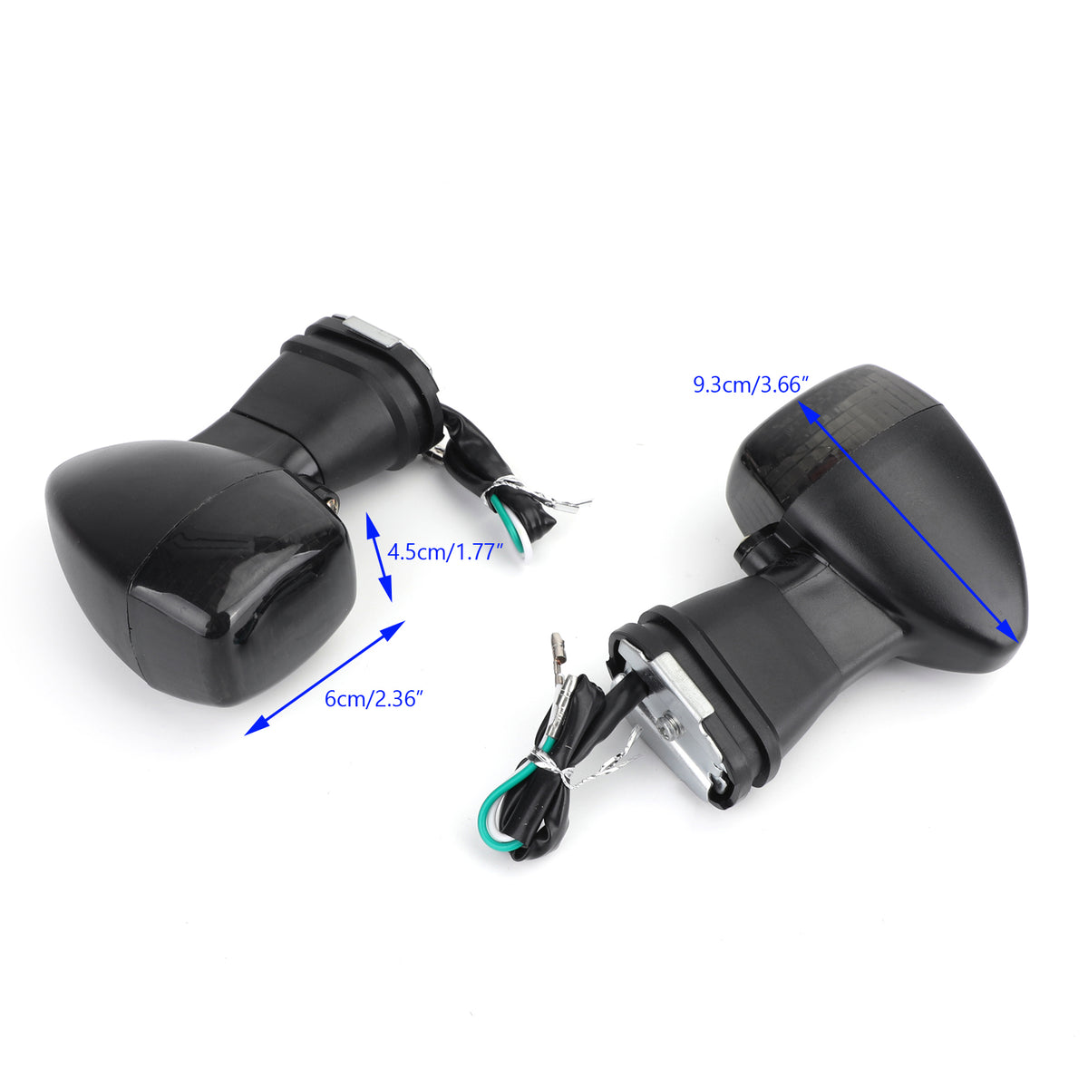 Kawasaki ZX6R 7R 9R 12R EX 500R NINJA GPZ ZR-X ZX-R Smoke Front Turn Signal