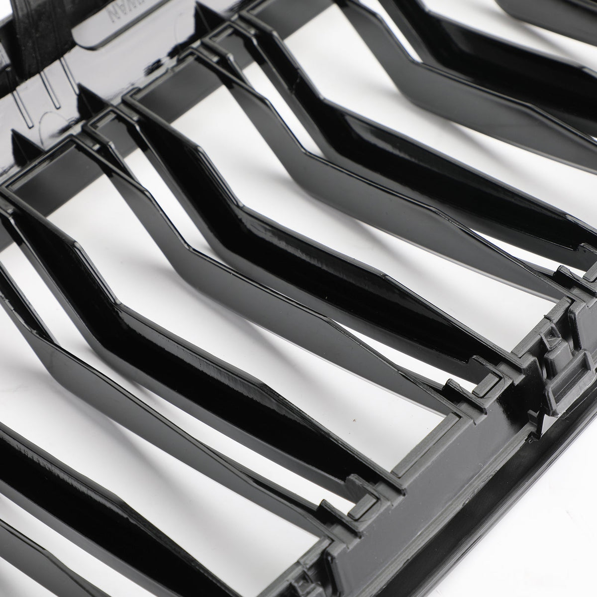 2017-2019 BMW 5Series G30 G31 Sedan Front Kidney Grille Glossy Black Double Slat Grill