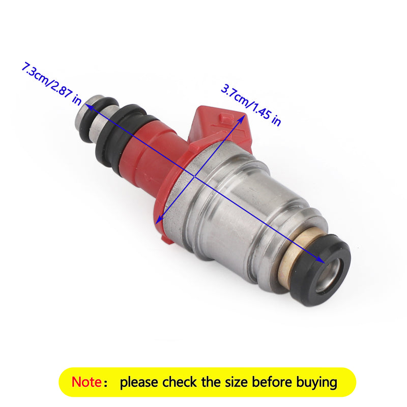 Nissan D21 Pickup 2.4L 1PCS Fuel Injectors 16600-86G00 16600-86G10