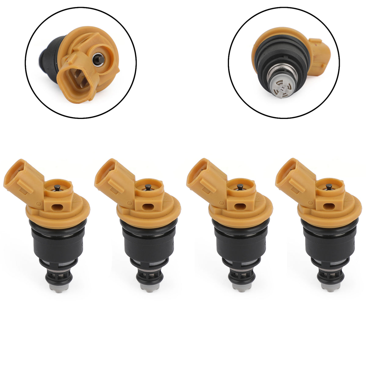 Subaru Sti WRX GC8 16600-AA170 4 Pcs 550cc Yellow Side Fuel Injectors