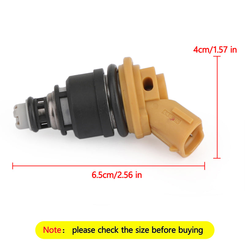 Subaru Sti WRX GC8 16600-AA170 4 Pcs 550cc Yellow Side Fuel Injectors