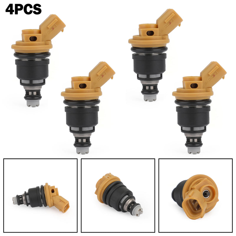 Subaru Sti WRX GC8 16600-AA170 4 Pcs 550cc Yellow Side Fuel Injectors