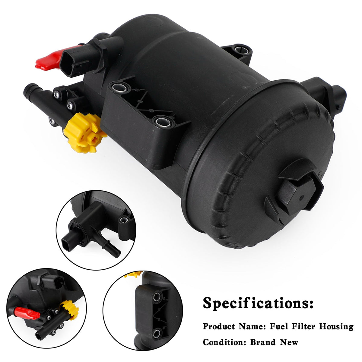 2013-2018 Ram 2500 3500 4500 5500 6.7L Replace Mopar Fuel Filter Housing 68157290AB 68065611AA