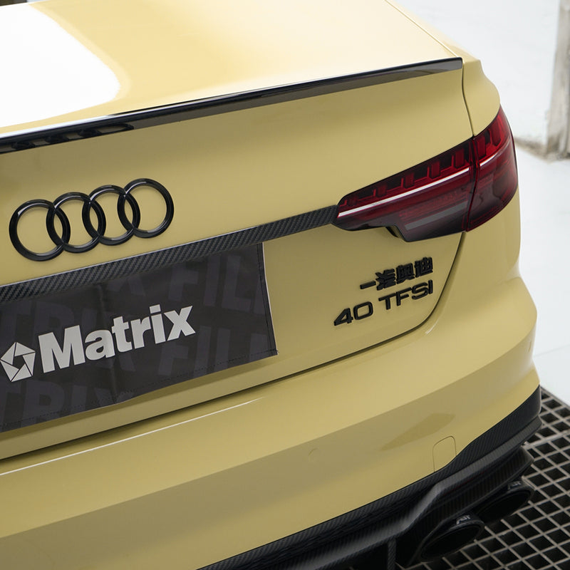 Cloud Dawn Yellow PET Car Wrap Film High Gloss Vehicle Wrap