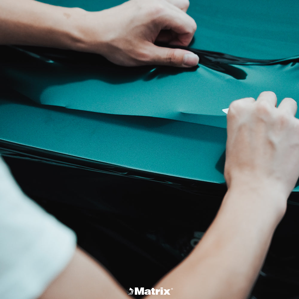 Emerald Mountain Green PET Car Wrap Film Satin Vehicle Wrap