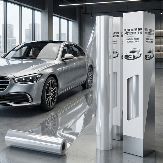 7.5mil Clear Paint Protection Film (PPF) – Transparent TPU Car Protection Film