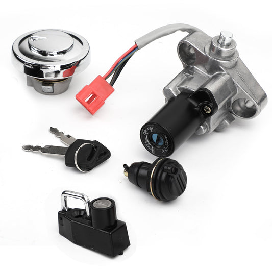 Yamaha V-Star 650 & 1100 1998-2017 Ignition Switch Tank Cap Helmet Lock Set