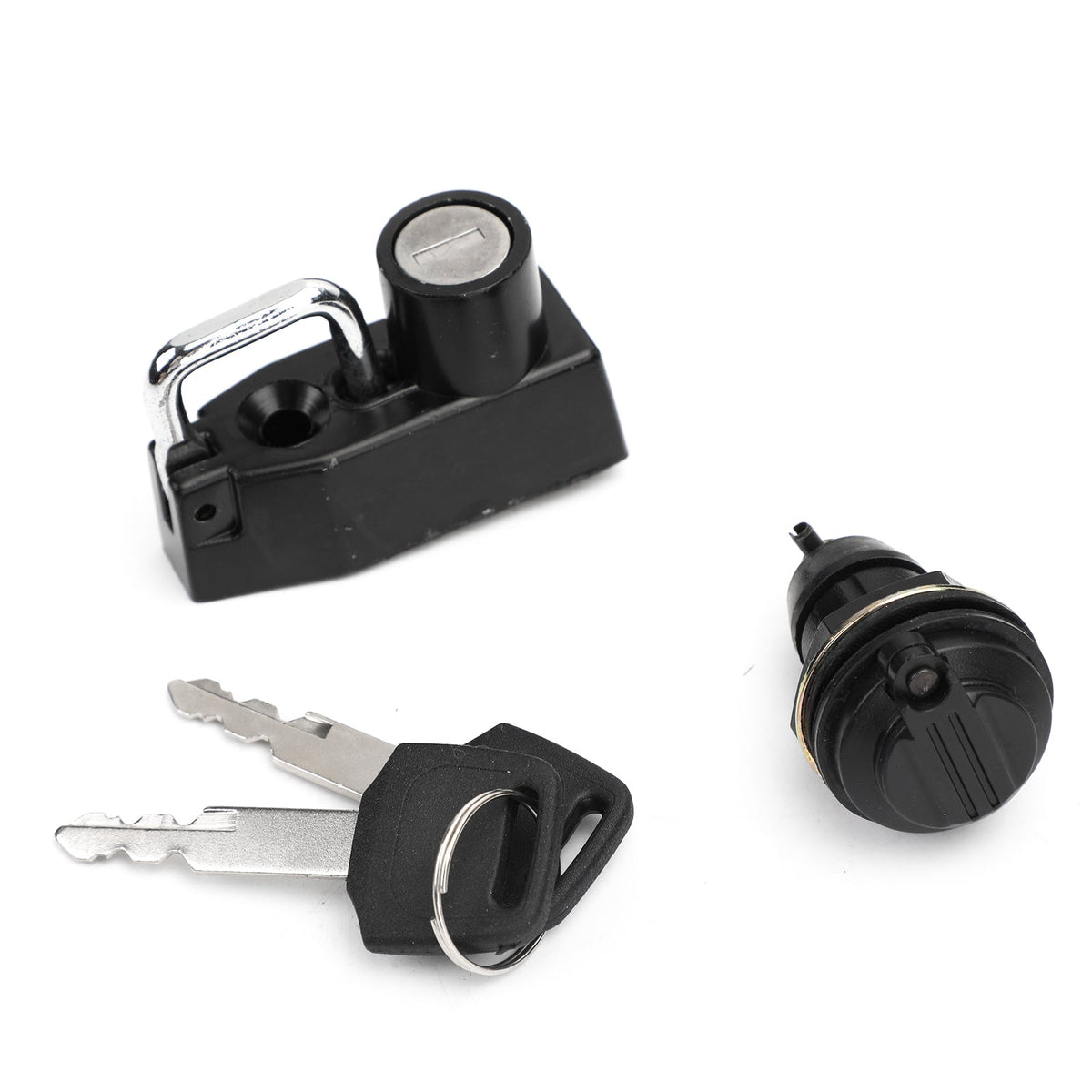 Yamaha V-Star 650 & 1100 1998-2017 Ignition Switch Tank Cap Helmet Lock Set