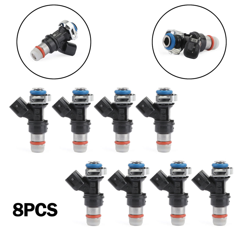 2004-2010 Chevy GCC 4.8 5.3 6.0 6.2 Set of 8 Fuel Injectors 12580681