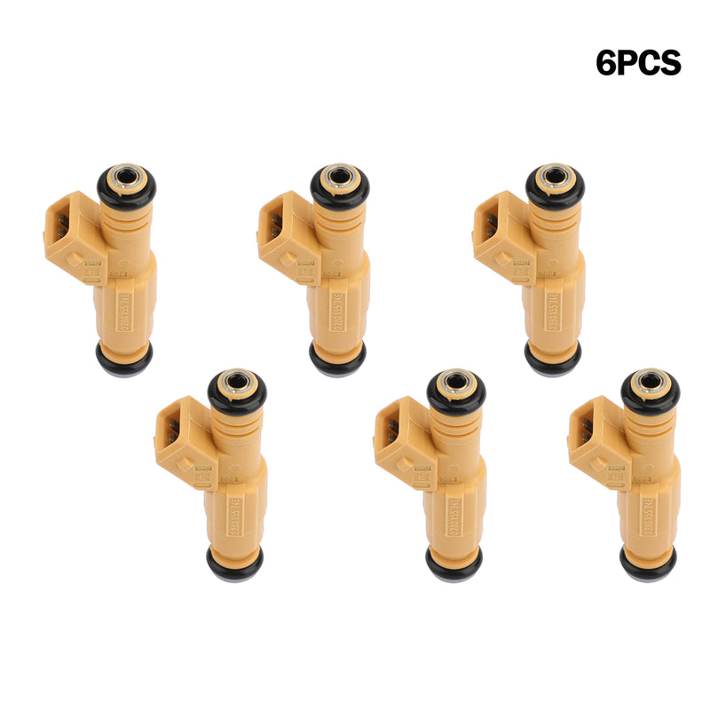 Volvo 960 S90 V90 2.9L I6 1996-1998 FJ583 6PCS Fuel Injector 0280155746