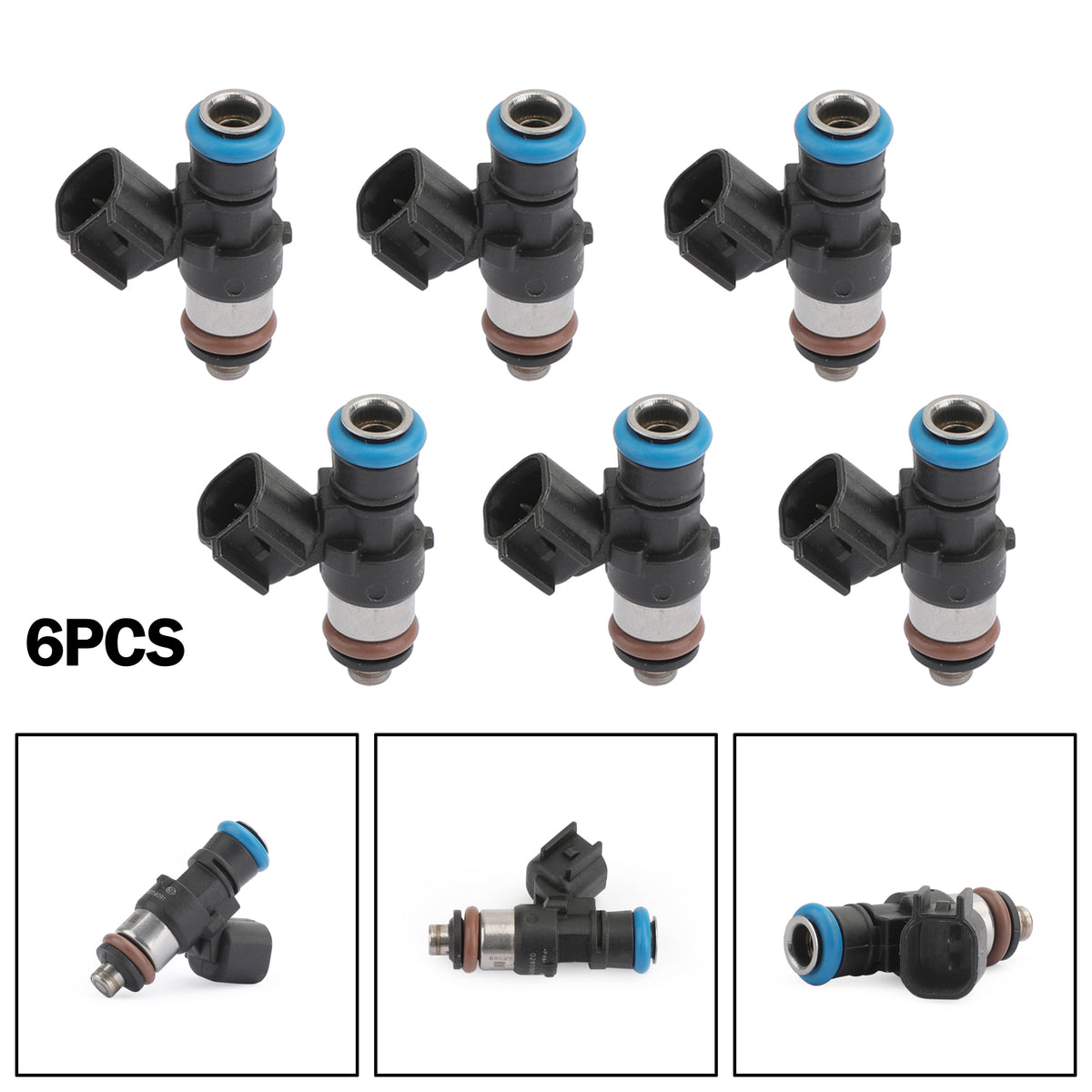Ford For Mercury For Mazda For Lincoln 3.5L 3.7L CX-9 6PCS Fuel Injectors 0280158091
