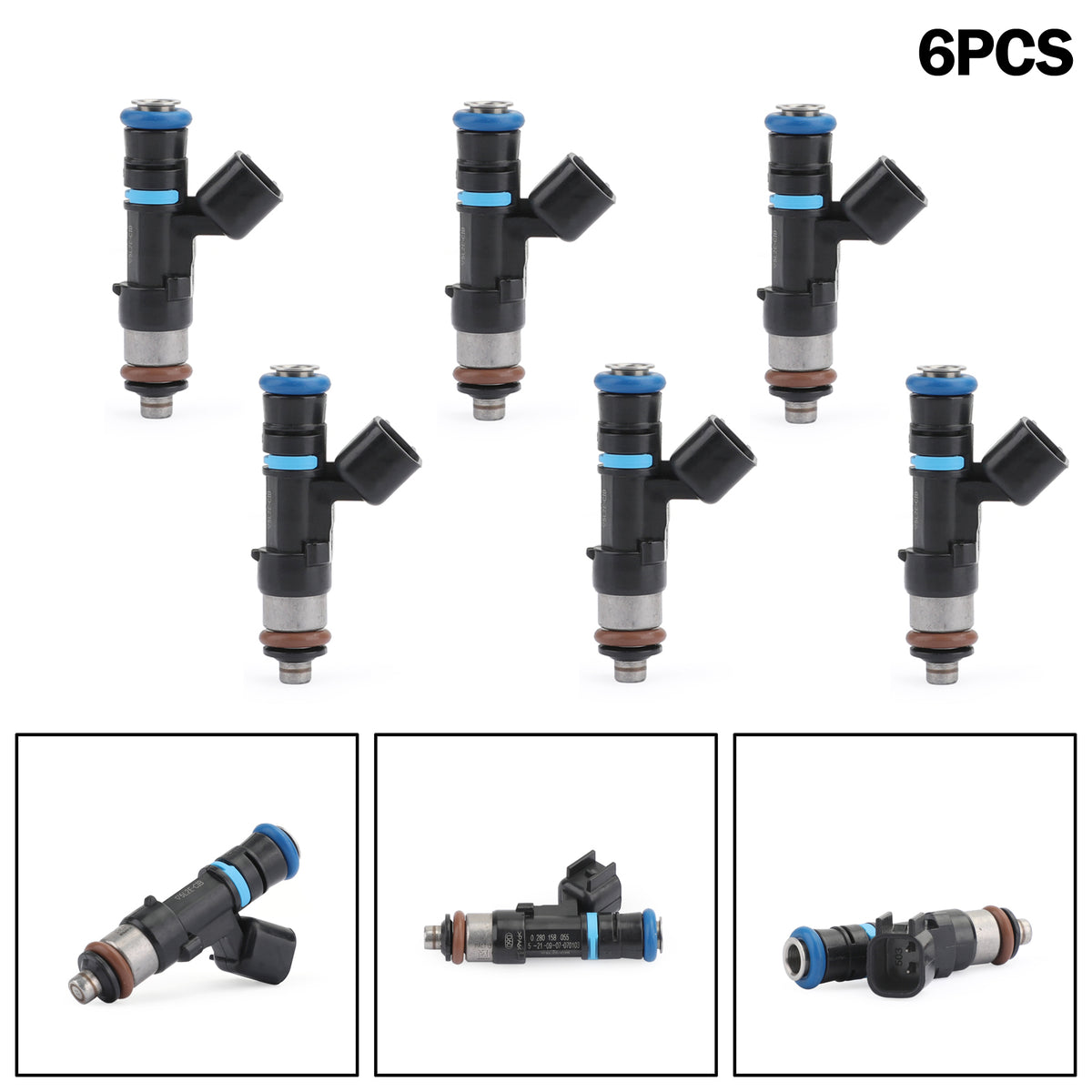 Ford Explorer Ranger Fit Mazda B4000 4.0L V6 6PCS Fuel Injectors 0280158055