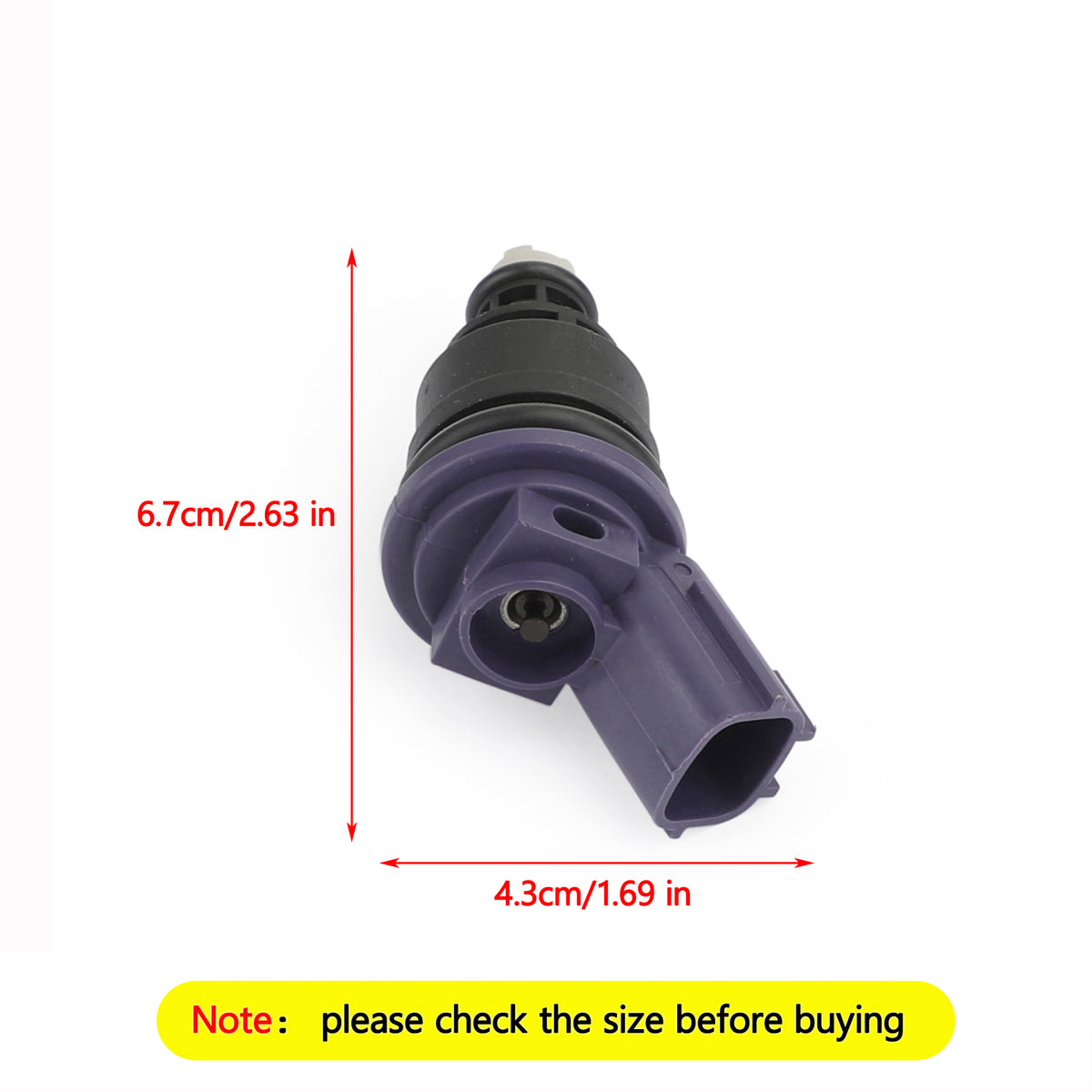 Nissan 240SX Silvia KA24DE S13 SR20DET 4PCS 375cc Fuel Injector 16600-67U01
