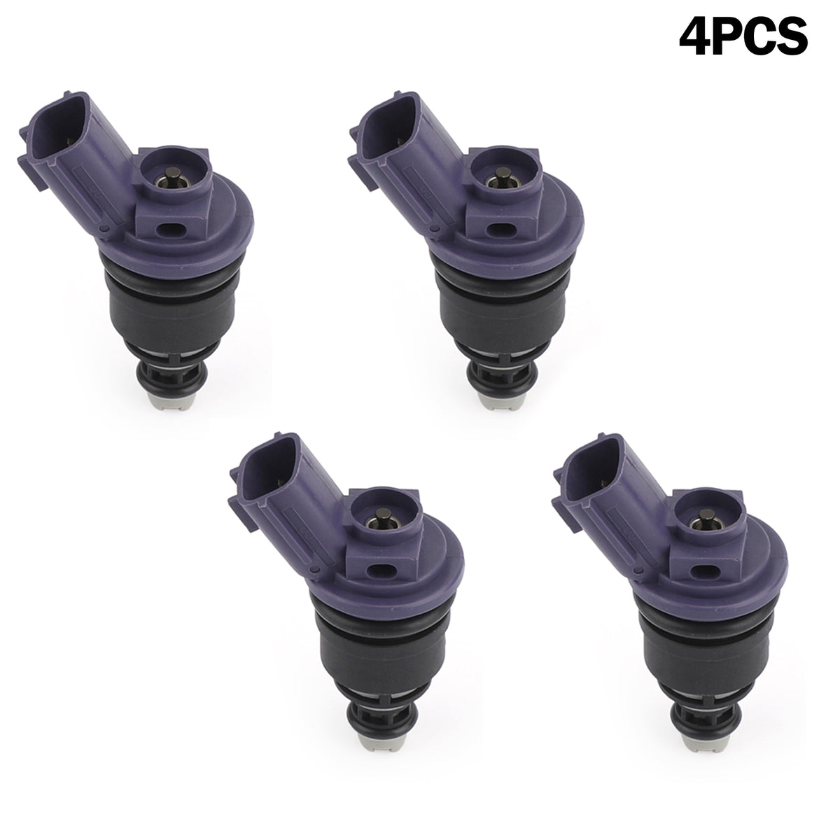 Nissan 240SX Silvia KA24DE S13 SR20DET 4PCS 375cc Fuel Injector 16600-67U01