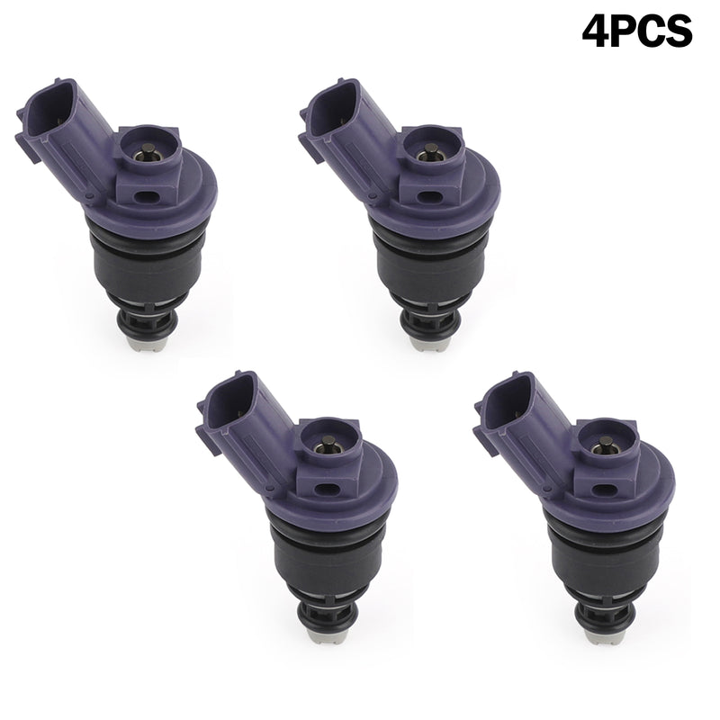 Nissan 240SX Silvia KA24DE S13 SR20DET 4PCS 375cc Fuel Injector 16600-67U01